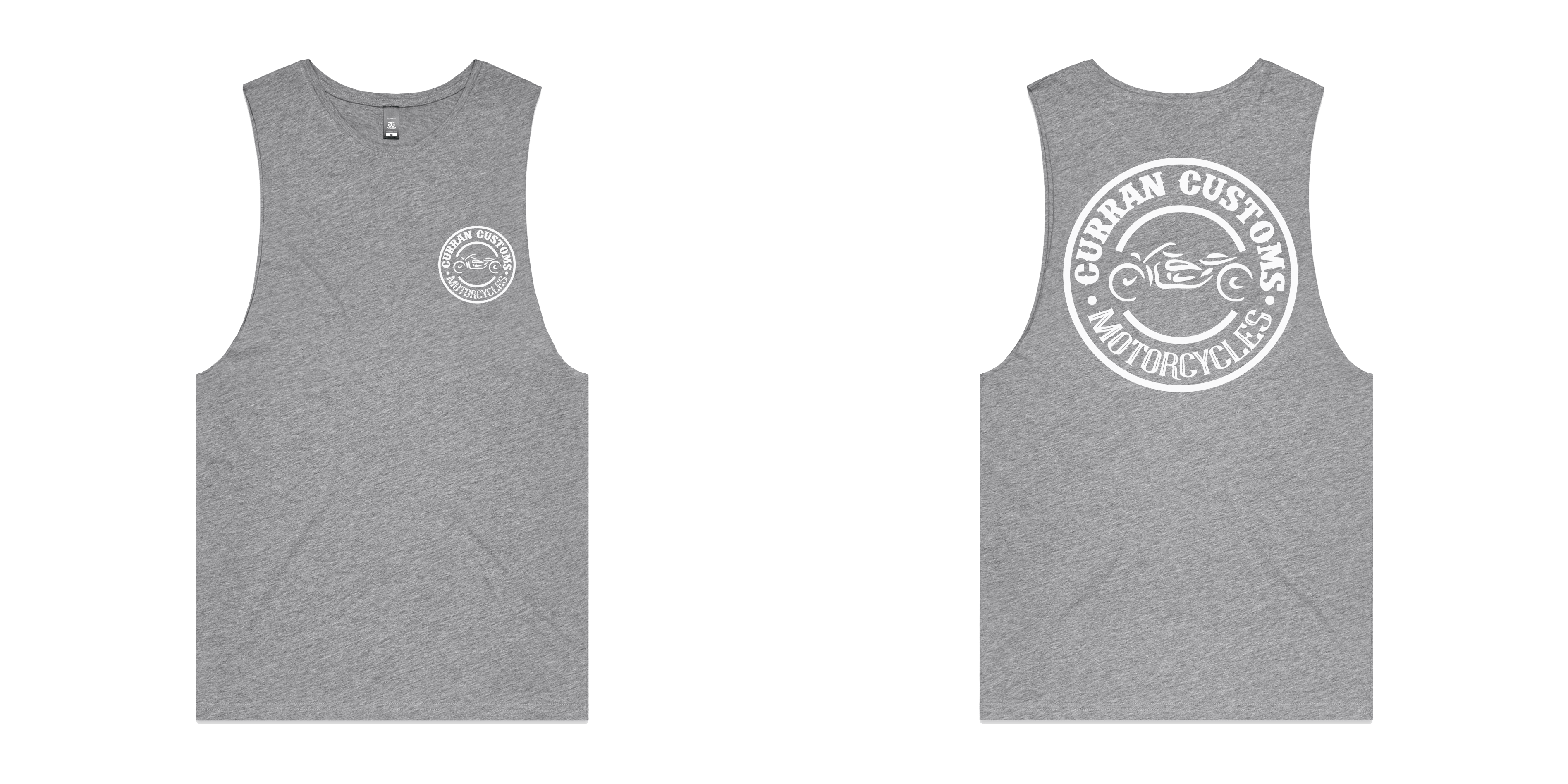 Curran Customs OG Singlet Grey