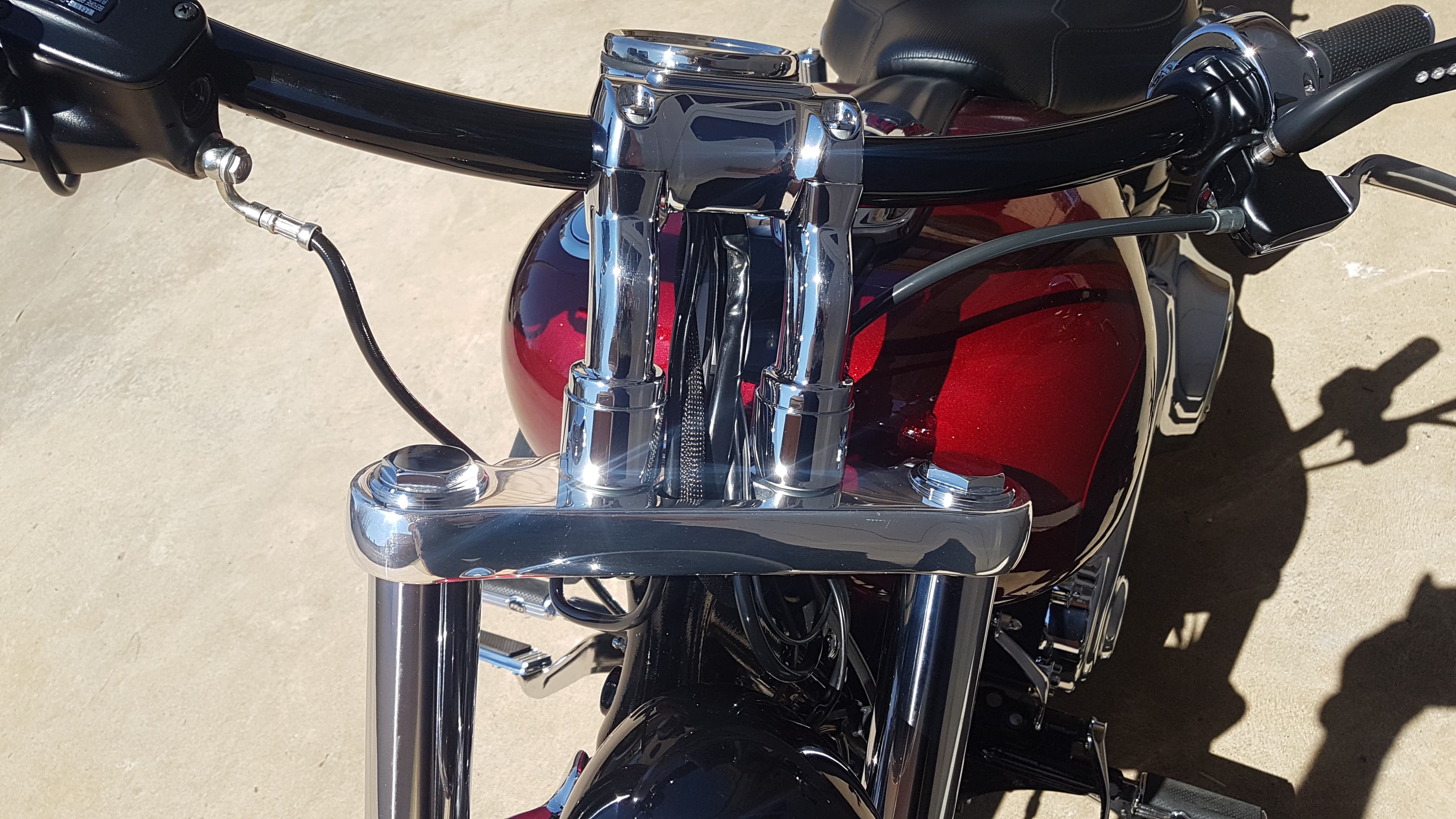 Harley Davidson Breakout FXBRS 1.5" Riser Extensions